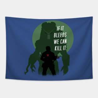 Predator Movie Quote Tapestry