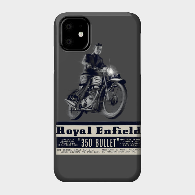 Vintage Royal Enfield 350 Bullet Motorcycle Royal Enfield Phone Case Teepublic Bullet fire 2 game on lagged. teepublic