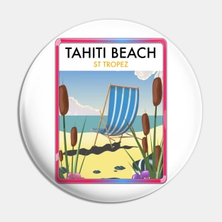 Tahiti Beach St Tropez France Pin