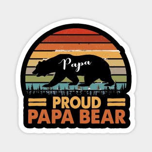 proud papa bear Magnet