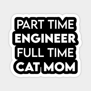 engineer cat Magnet