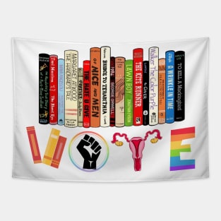 Banned Books Tapestry