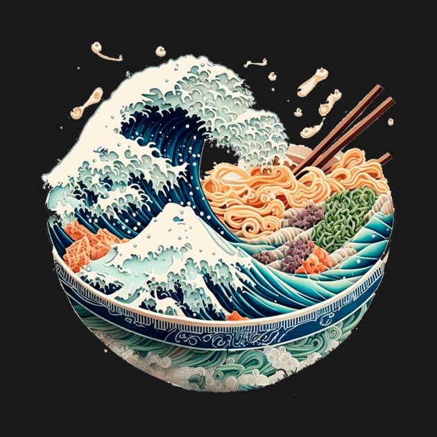 Great Ramen Wave by Genuine Vintage