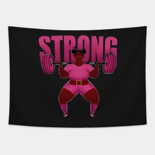 Strong woman Tapestry