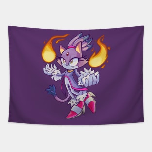 Blaze the Cat Tapestry