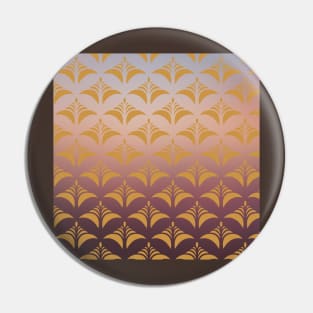 Unique Retro Pattern Pin