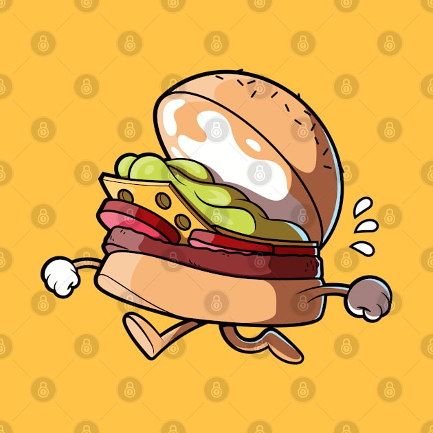 Running Burger! by pedrorsfernandes