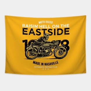 Moto racer Tapestry