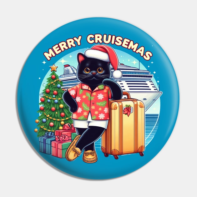 Merry Cruisemas Pin by BukovskyART