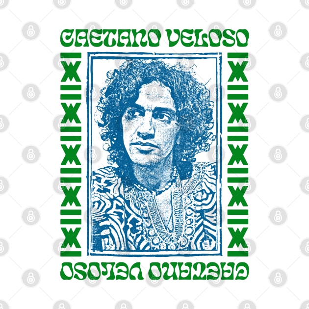 Caetano Veloso \/\/\/ Retro Original Fan Art Design by DankFutura