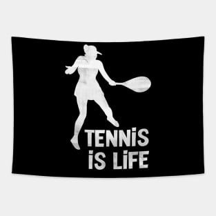 Tennis Is Life Tapestry