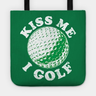 Kiss Me I Golf Tote