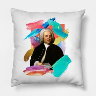 Bach Brushstroke Pillow