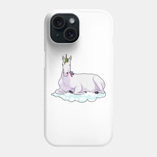 Unicorn on Cloud Phone Case