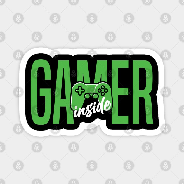 Gamer Inside Gamepad Magnet by badCasperTess