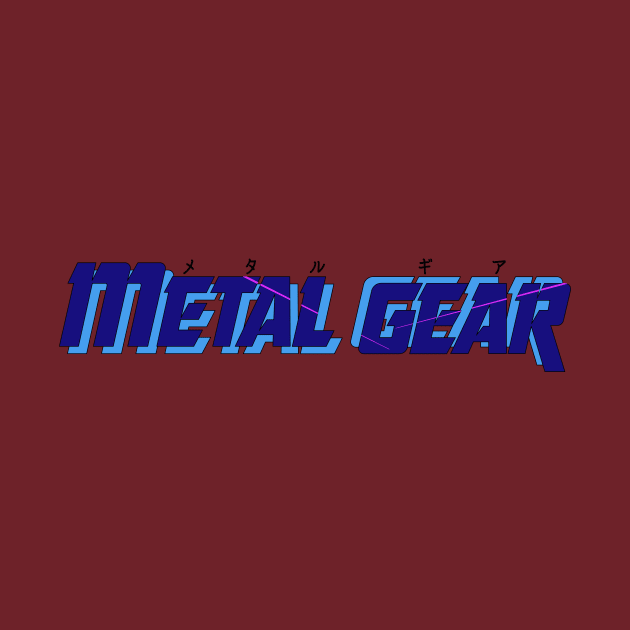 Metal Gear MSX (Blue) by LeeRobson