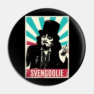 Vintage Retro Svengoolie Pin