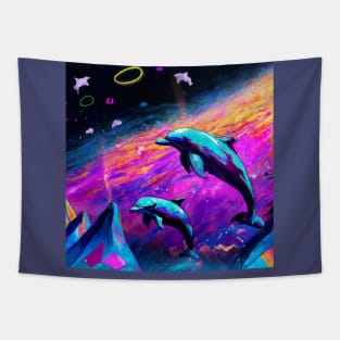 Cosmic Dolphins in the Ocean of Universe Tapestry
