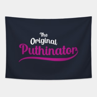 The Original Puthinator - Mr Puth Fans Magenta Tapestry