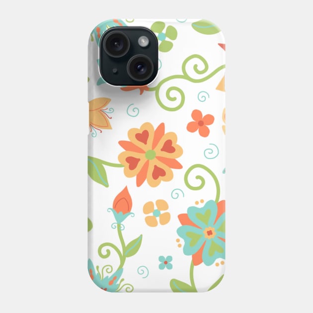 Flowers Phone Case by crookedlittlestudio