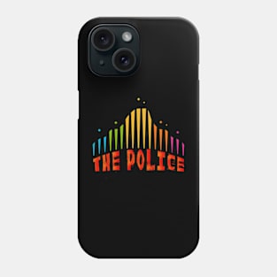 the police art retro Phone Case