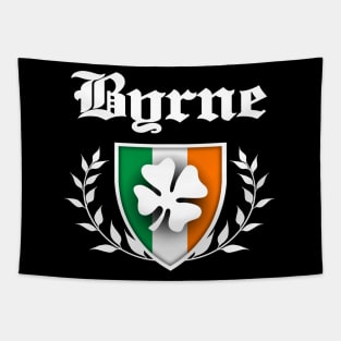 Byrne Shamrock Crest Tapestry