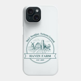 Doc Martin Haven Farm Aunty Joan Portwenn Port Isaac Cornwall Dark Phone Case