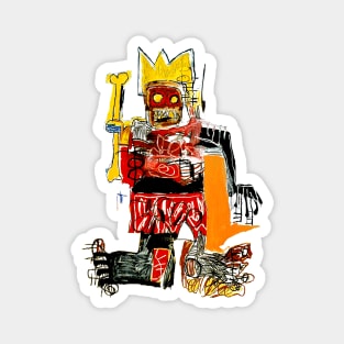 Basquiat Art Magnet