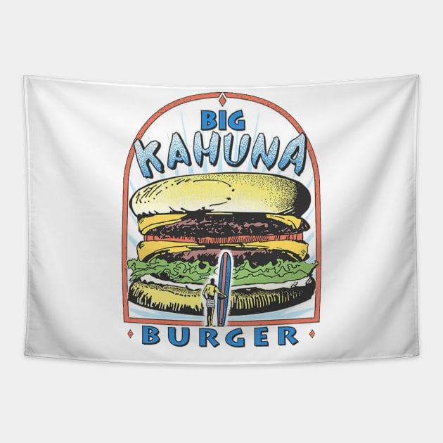 Big Kahuna Burger Tapestry by Dora_Weeks