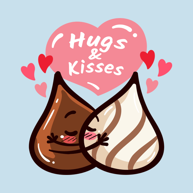 Hugs & kisses | chocolate day by Misfit04