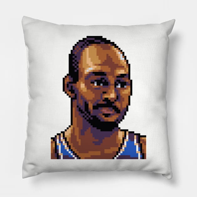 Karl Malone Pillow by hansenjames