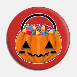 Candy Jack O Lantern Pin