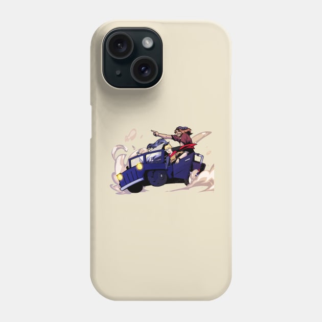 GodPunk RPG Road Trip Phone Case by GodPunk