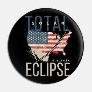 Total Solar Eclipse 04 08 2024 Pin