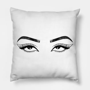 Eye roll sarcastic Pillow