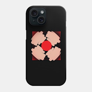 Red dot target Phone Case