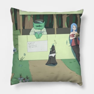 Burger Goblin Pillow