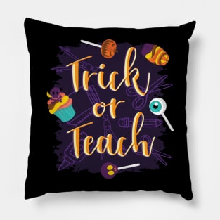 Trick or Teach Pillow