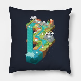 Perpetual World Pillow