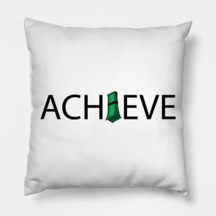 Achieve achieving financial freedom Pillow