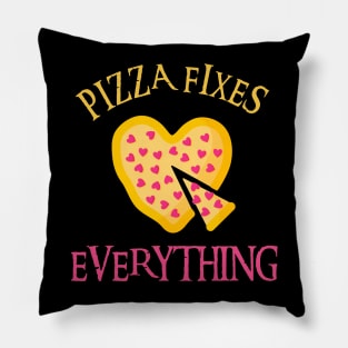 Pizza Fixes Everything Pillow