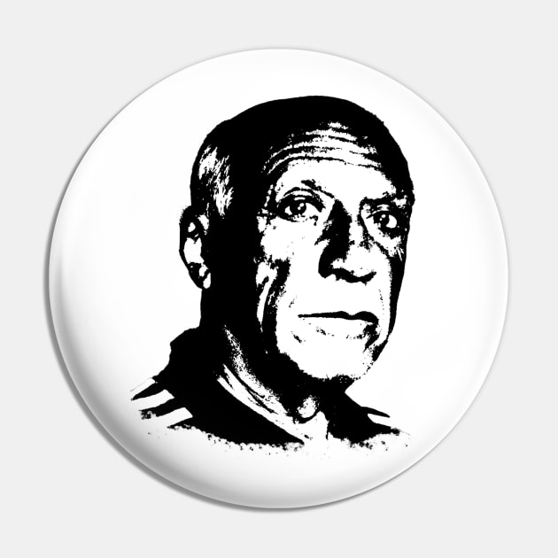 Pablo Picasso Portrait Pin by phatvo
