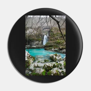 Waterfall on Kozjak River Pin