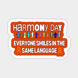 harmony day 2023| harmony day 2023 australia | harmony week 2023 Magnet