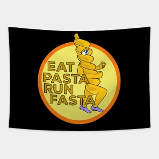 Eat Pasta Run Fasta Tapestry