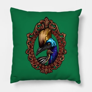 Bird Cameo: Cassowary (Big Daddy) Pillow