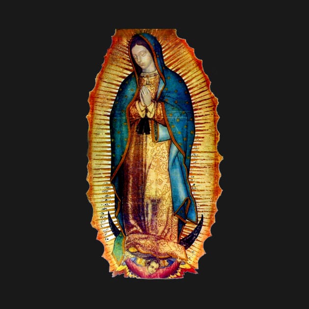 Our Lady of Guadalupe Tilma Replica by hispanicworld