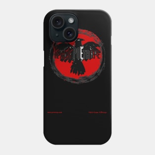 T-Shirts & More_Texas POĒtrope RED-VORTEX Logo Phone Case