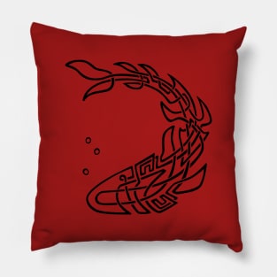 Mountain Fish Pillow