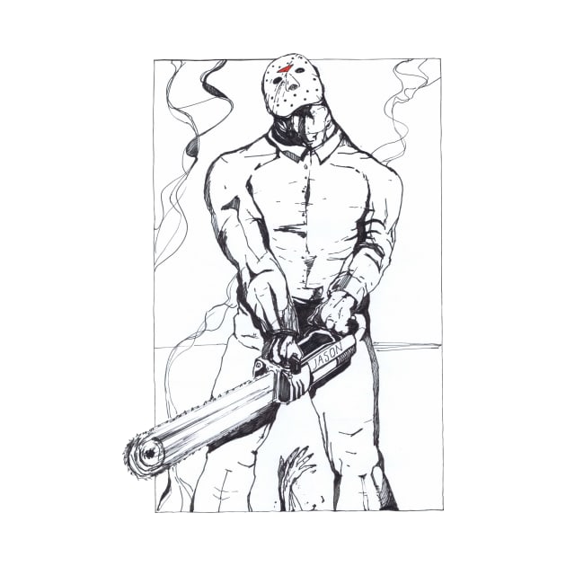 Jason, Friday 13th by SpencerHart